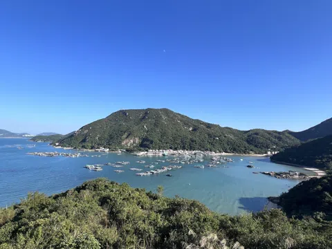 Leaving Hong Kong's Harbour for Lamma, Cheung Chau and Tai O