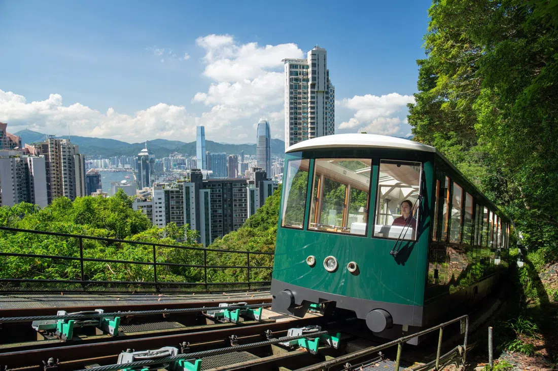 The Peak Tram, Hong Kong