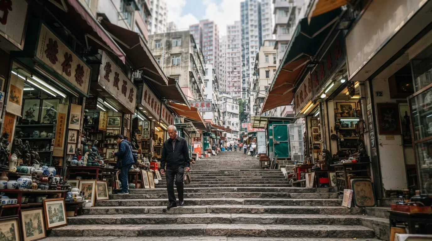 Sheung Wan, Hongkong: waar gedroogde zeevruchten, tempels en designstraten samenkomen