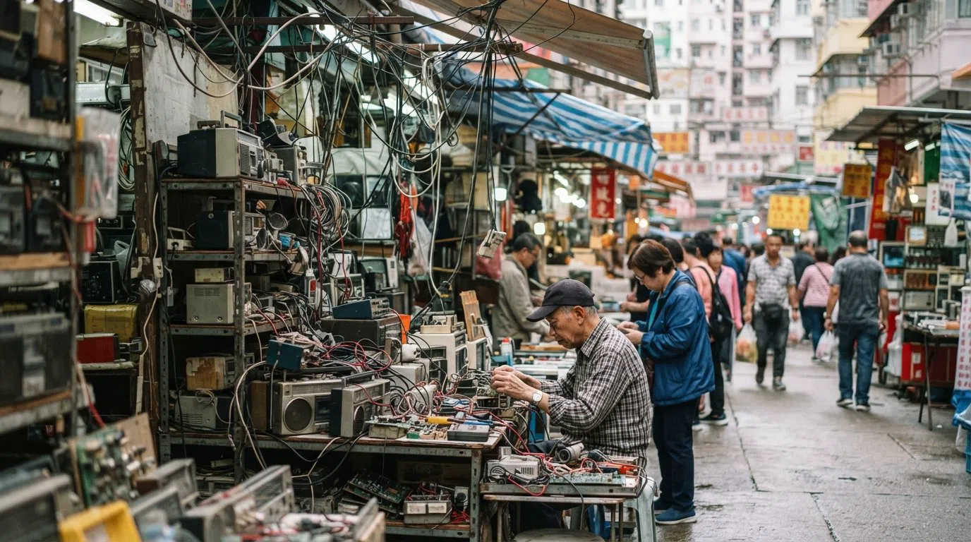 Sham Shui Po, Hong Kong: donde la ciudad aún regatea, fríe y zumba